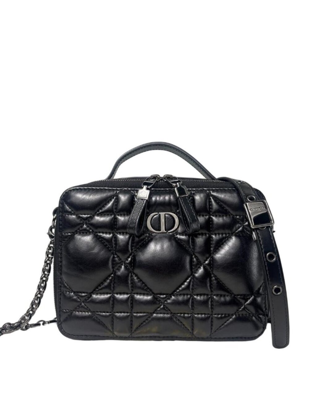 Dior Caro Black Shoulder Bag